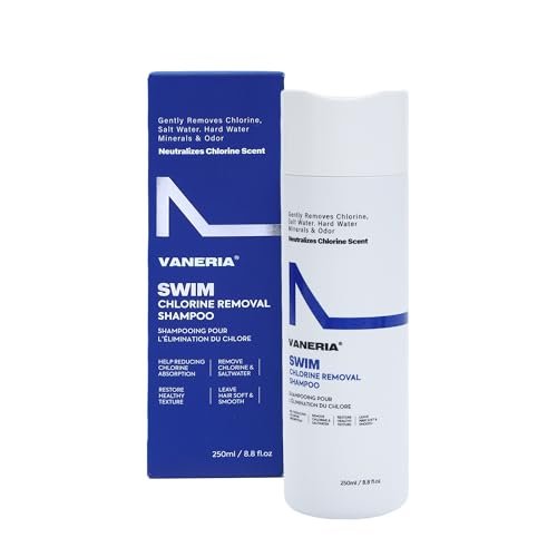 VANERIA 2-in-1 Swim Shampoo & Hard Water Shampoo, Chlorine...