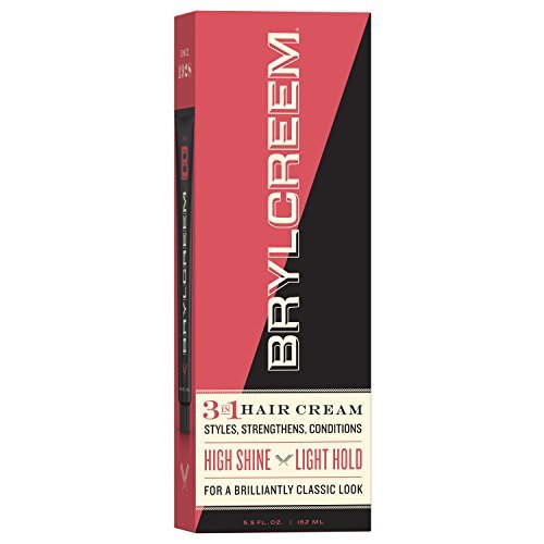 Brylcreem 3-in-1 Original High Shine Men's Hair Cream for...