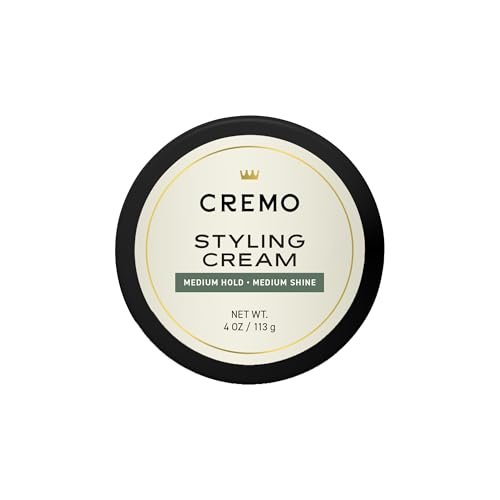 Cremo Hair Styling Cream, Barber Grade, Medium Hold, Medium...