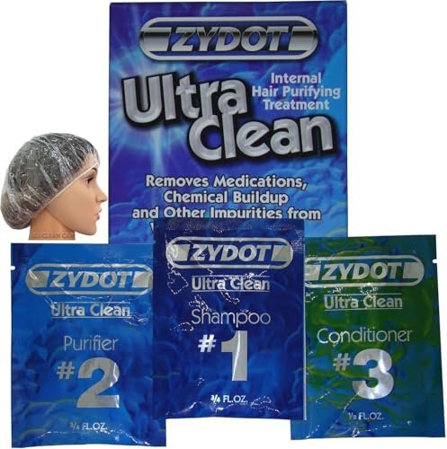 Zydot Ultra Clean Detox Shampoo Kit for Detoxing, Clear...