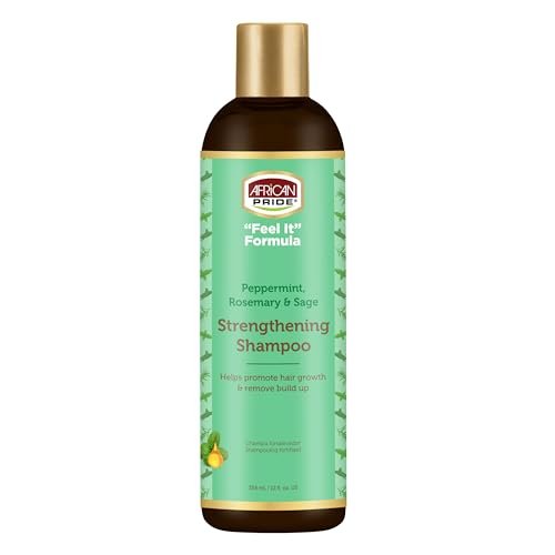 African Pride Feel It Formula Strengthening Shampoo - 12...