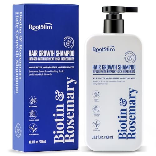 Biotin & Rosemary Shampoo for Hair Growth: Hair Loss...