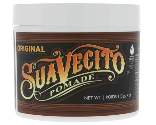 Suavecito Pomade Original Hold For Men 4 oz, 1 Pack...