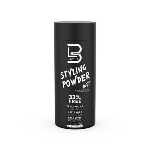 L3 Level 3 Styling Powder - Natural Look Mens Powder...