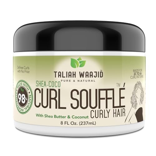 Taliah Waajid Shea Coco Curly Hair Soufflé for 3B-4B Hair...
