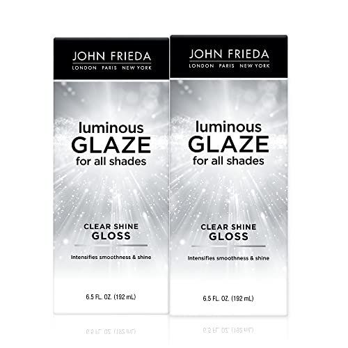 John Frieda Luminous Glaze Clear Shine Hair Gloss, Enhances...