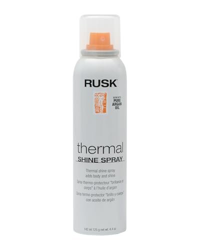 RUSK Thermal Shine Spray, Pure Argan Oil, Eliminates Frizz...