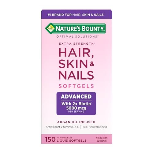 Nature's Bounty Advanced Hair, Skin & Nails, Argan-Infused...