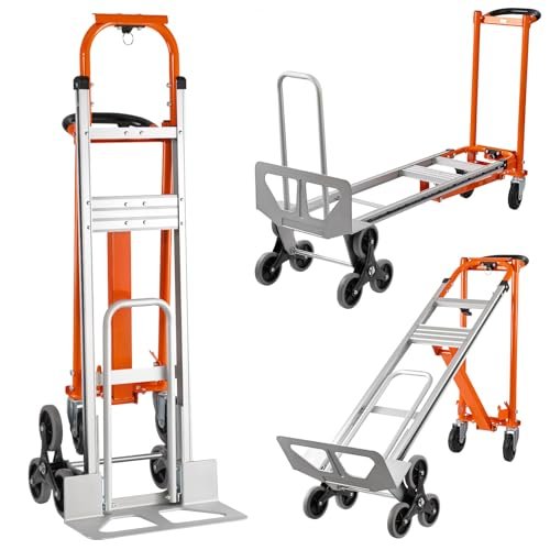 Hitgrand 3in1 Aluminum Hand Truck 880 lb Capacity, Stair...