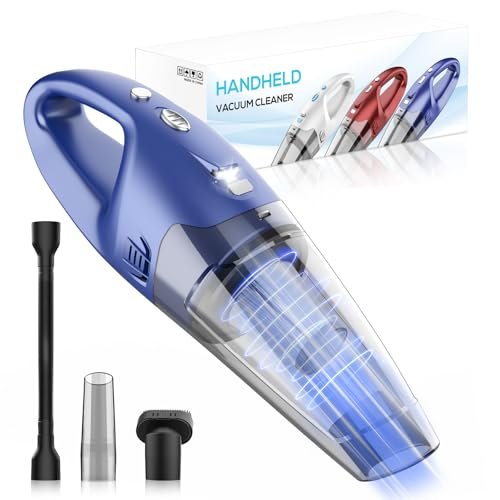 YOOHI Handheld Vacuum Cordless Rechargeable – 6000Pa Mini...