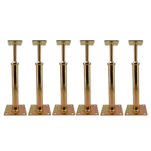ASTAMOTOR 6 PCS House Floor Jacks Post Pole for Leveling,...