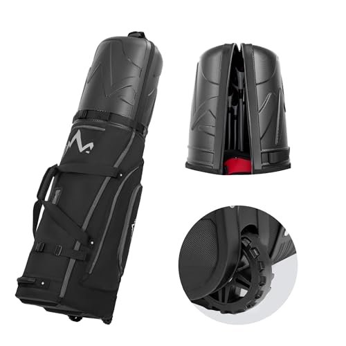 UNIHIMAL Golf Travel Bag for Airlines with Wheels, PC...