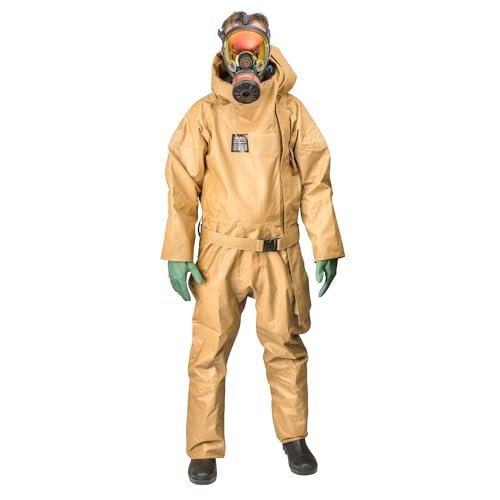 Parcil Distribution CBRN Hazmat Suit - Durable Fire, Cut...