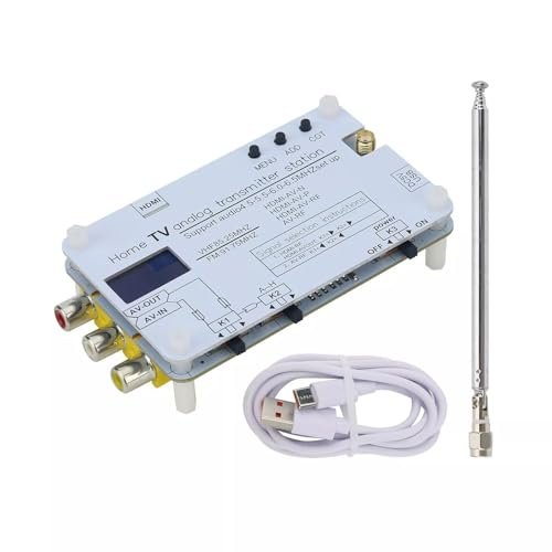 Analog TV Signal Transmitter Wireless RF Signal Converter...