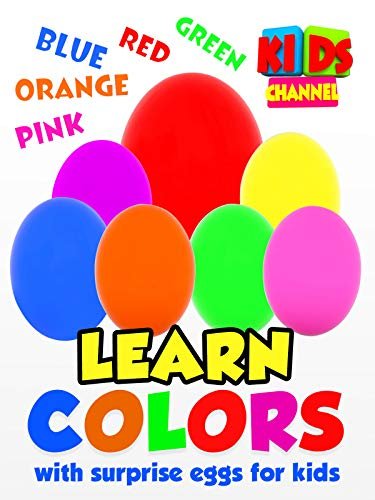 Learn Colors with Surprise Eggs for Kids