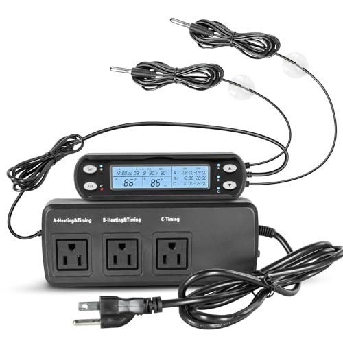 CAVACHEW Smart Thermostat with Heating Timing Outlets, PID...