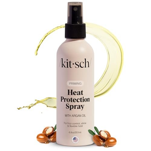 Kitsch Heat Protection Spray for Hair – Heat Protectant...