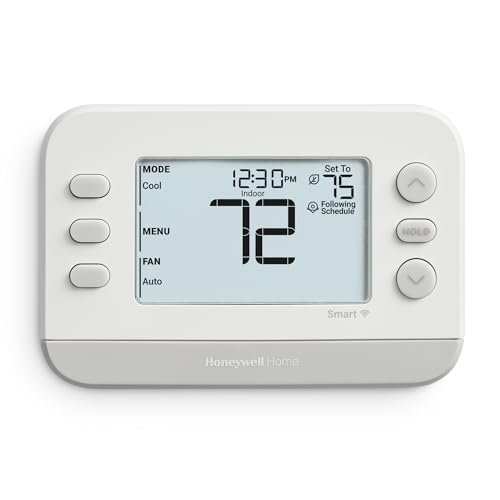 New! Honeywell Home Smart Thermostat, Conventional/Heat...