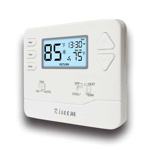 Thermostat for Heat Pump,NonProgrammable Thermostat for...