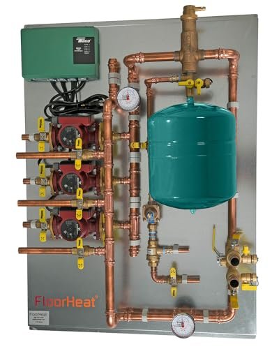 Hydronic Radiant Heat Control Panel - 3 Zone |...
