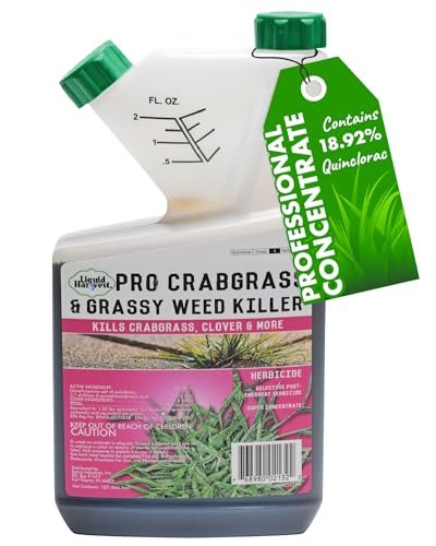 Pro Crabgrass & Grassy Weed Killer - 18.92% Quinclorac...
