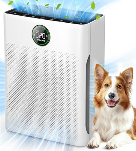 Air Purifiers for Home Large Room up to 2200sq.ft, MOOKA...
