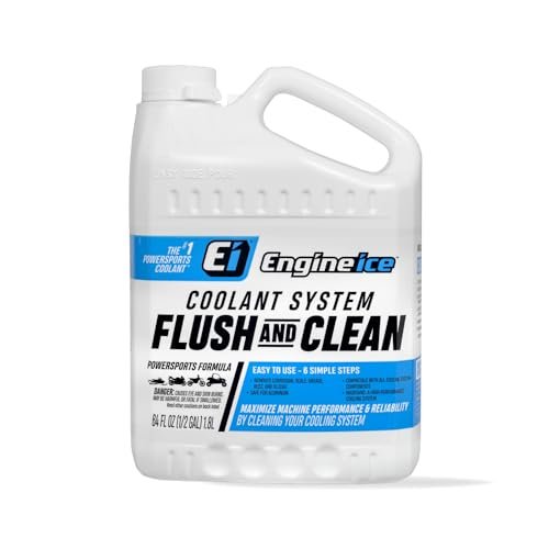 Engine Ice Radiator System Flush and Clean - 0.5 Gallon...