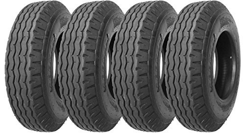 Zeemax Heavy Duty True Highway Trailer Tires 8-14.5 14...