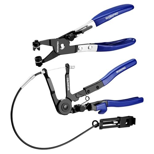 WORKPRO 2-Piece Hose Clamp Pliers Set, 27