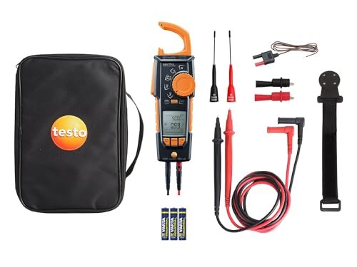 testo 770-3 Clamp Meter Set – Clamp Multimeter for...