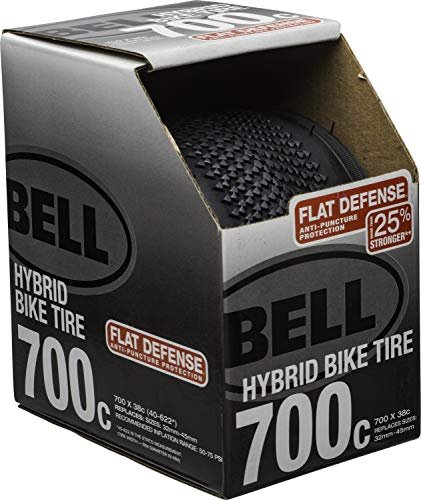 Bell Hybrid Bike Tire with Flat Defense, 700 x 38...