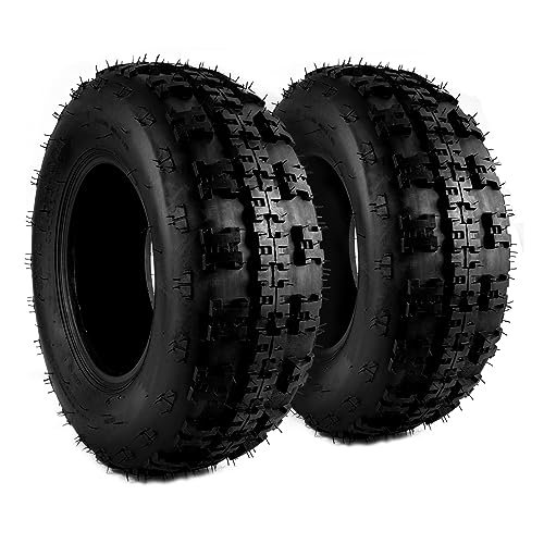 KAX 2 Pack 21x7-10 ATV All Terrain Tires, 4 Ply...