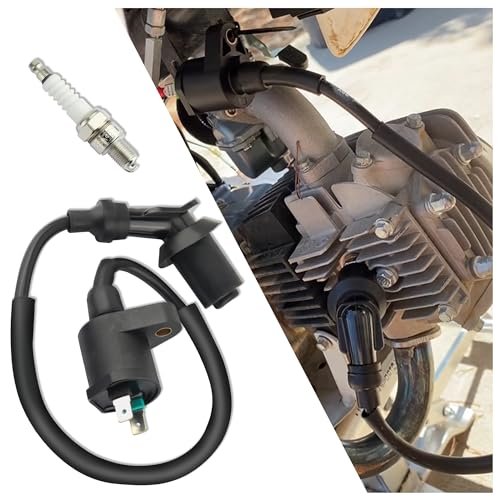 GY6 Ignition Coil+A7TC Spark Plug,High-Performance Racing...