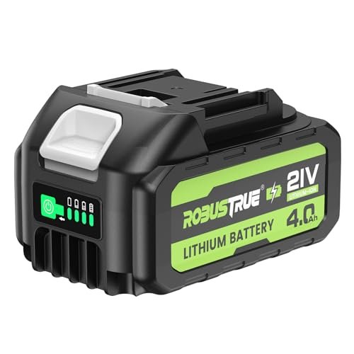 Robustrue High Capacity 4.0Ah Battery for Impact Wrench,...