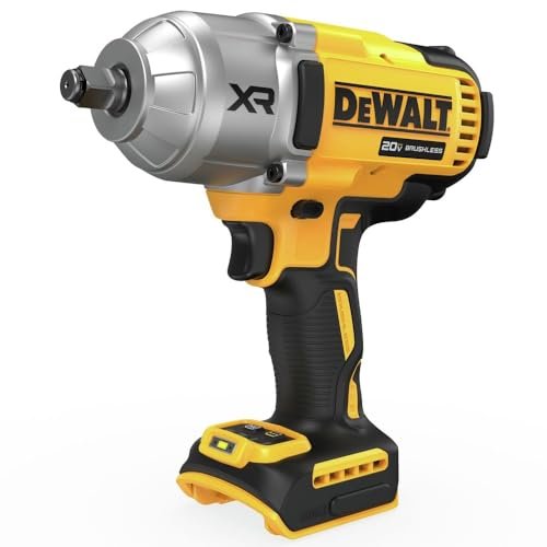 DEWALT 20V MAX Cordless Impact Wrench, 1/2 Impact Gun,...