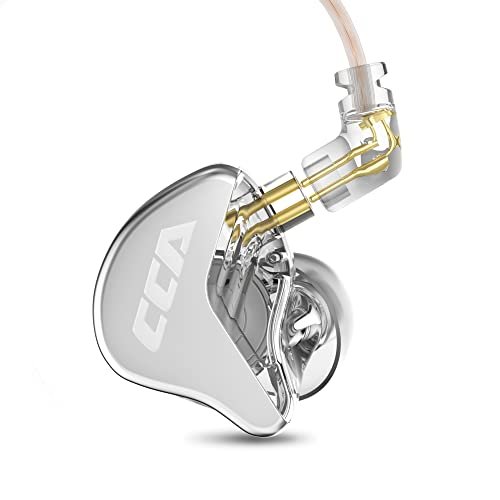 CCA CRA in Ear Monitor Headphones, Ultra-Thin Diaphragm...