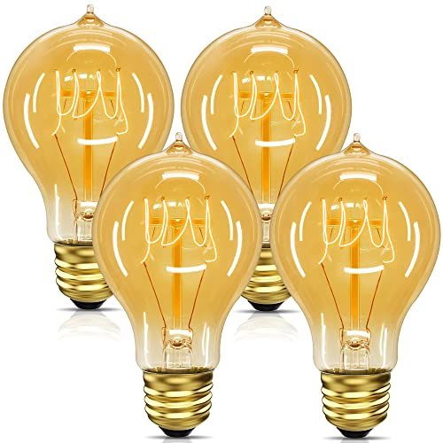 UNILAMP Edison Bulbs 40 Watt, Vintage Light Bulbs, A19...