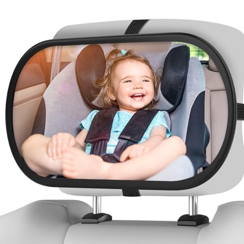 BOEYOS Baby Car Mirror, Safety Car Seat Mirror for Rear...