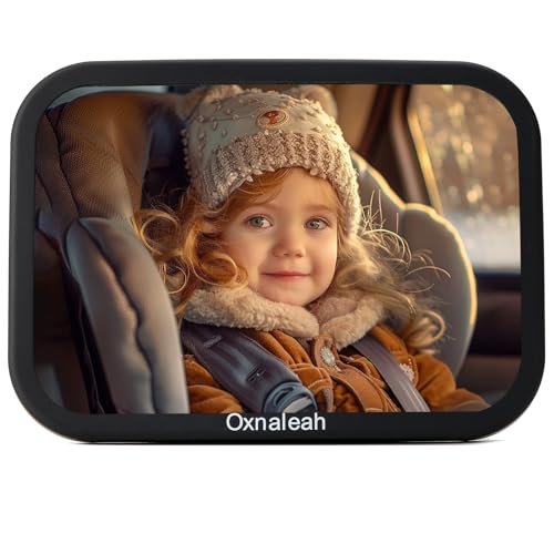 Oxnaleah Car Mirror for Baby,Shake proof,Shatterproof Baby...