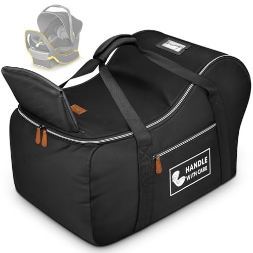 YOREPEK Car Seat Travel Bag Fits Infant Carseat with...