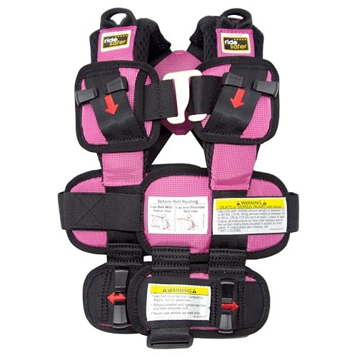 RideSafer - Extra Small (XS) Pink, Lightweight, Compact,...