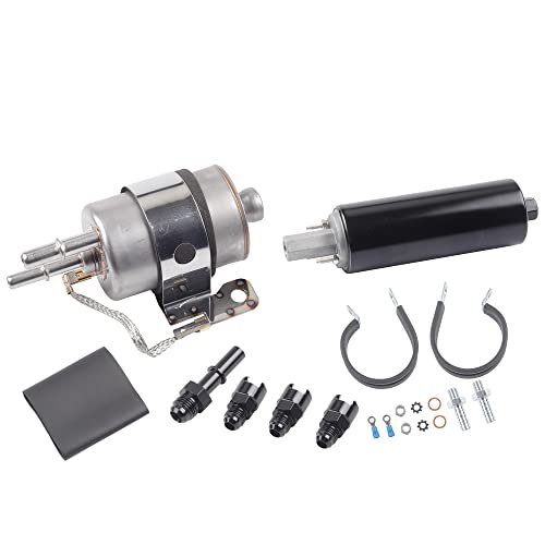Dasbecan GSL392 255LPH Inline Fuel Pump & 58PSI Fuel...