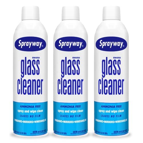 Sprayway Glass Cleaner, SW-050 19 oz Cleaner for Auto and...