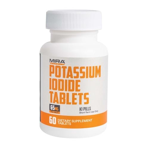 Potassium Iodide Tablets (60 Count) Emergency Radiation...