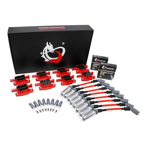DRAGON FIRE Performance Ignition Power Pack Coils Iridium...