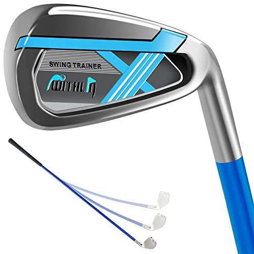 prowithlin Golf Swing Trainer Aid - 7 Iron, Golf Training...