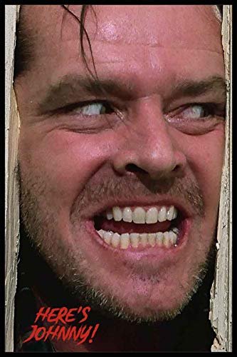 Buyartforless The Shining 1980 - Here's Johnny 36x24 Movie...
