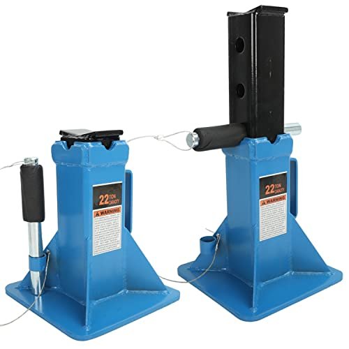 22 Ton (44,000 lbs) Jack Stands (1 Pair), Heavy Duty...