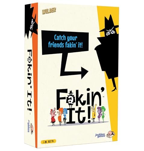 JACKBOX Games Fakin’ It Board Game – for Adults &...