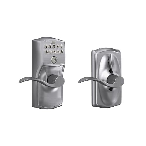 SCHLAGE FE595 CAM 626 ACC Camelot Keypad Entry with...